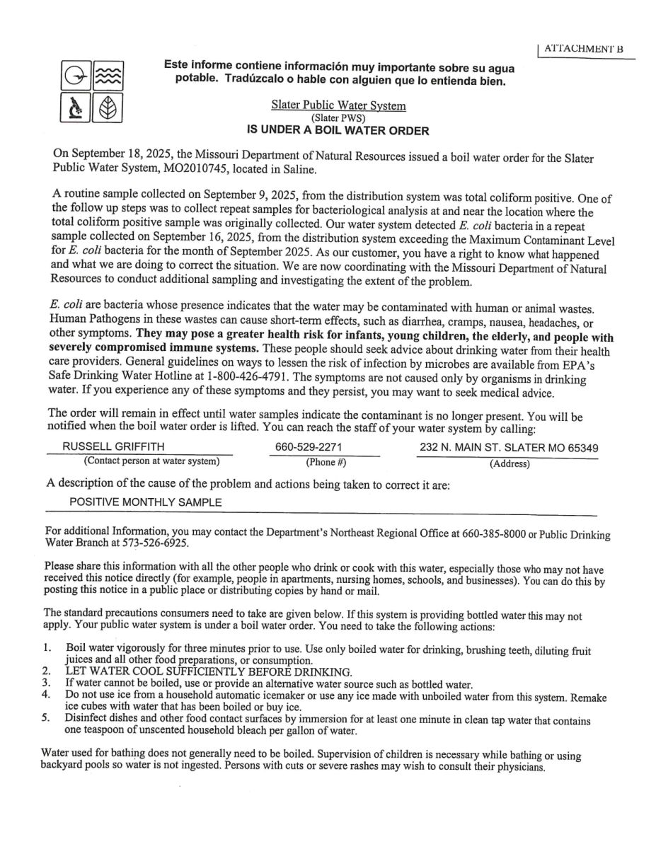 Boil Order